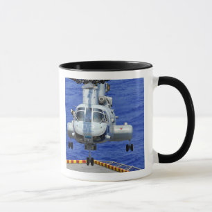 A CH-46E Sea Knight helicopter Mug
