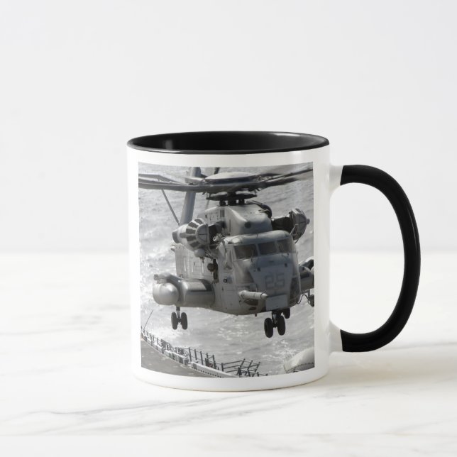 A CH-53E Super Stallion helicopter Mug (Right)