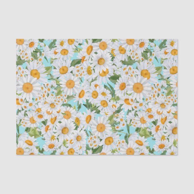 A Chamomile Series Design 8 Tissue Paper (Front)