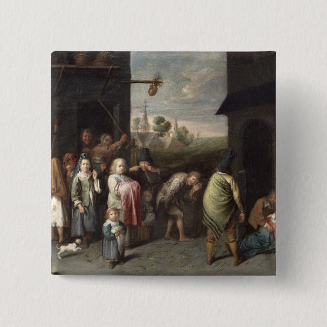 A Charivari 15 Cm Square Badge (Front)