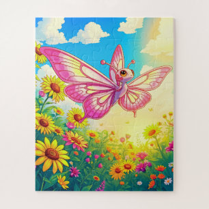 A charming butterfly-like creature jigsaw puzzle