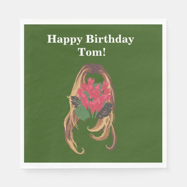 A Charming Mind Napkin (Front)