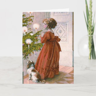 A charming Victorian Christmas card