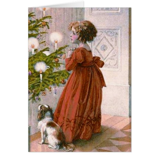 A charming Victorian Christmas card