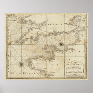 A chart of the British Channel