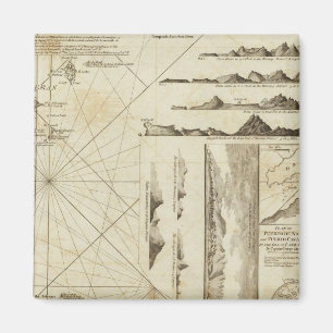 A chart of the Maderas and Canary Islands Magnet