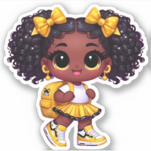 A Cheer Team Member - Yellow