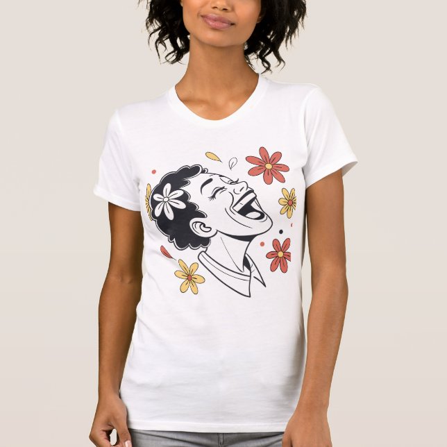 A cheerful person T-Shirt (Front)