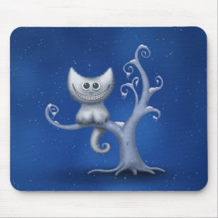 A Cheshire Kitten (Christmas) Mouse Mat