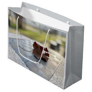 A chess lesson large gift bag