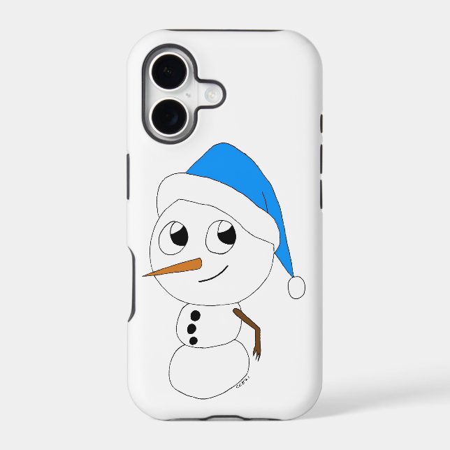 a chibi snowman    (Back)