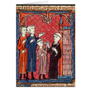 A Child Brought to a Monastery by his Parents