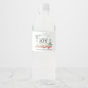 A Child Of God Baby Shower  Water Bottle Label