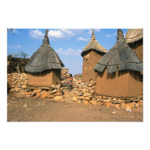 A child running through the upper Idjeli Photo Print