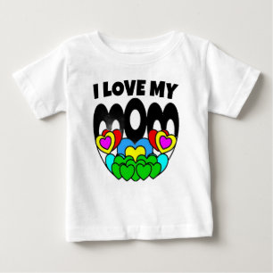 A child who loves his or her mummy baby T-Shirt