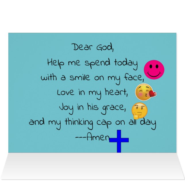 A Child's Prayer (Inside Horizontal (Top))
