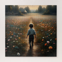 A Child's Solitary Journey - Fields of Wonder