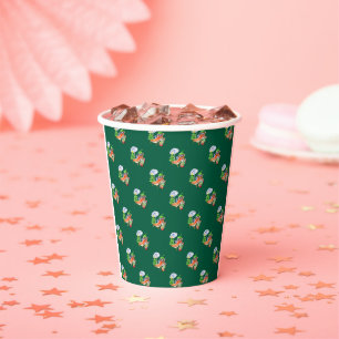 A Chilli Merry Christmas under Sunshade and Tree Paper Cups
