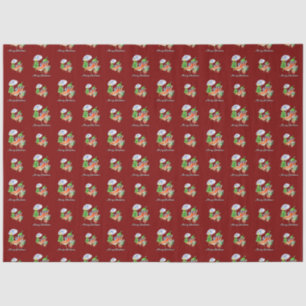 A Chilli Merry Christmas under Sunshade and Tree Tissue Paper