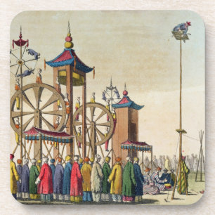 A Chinese circus, illustration from 'Le Costume An Coaster
