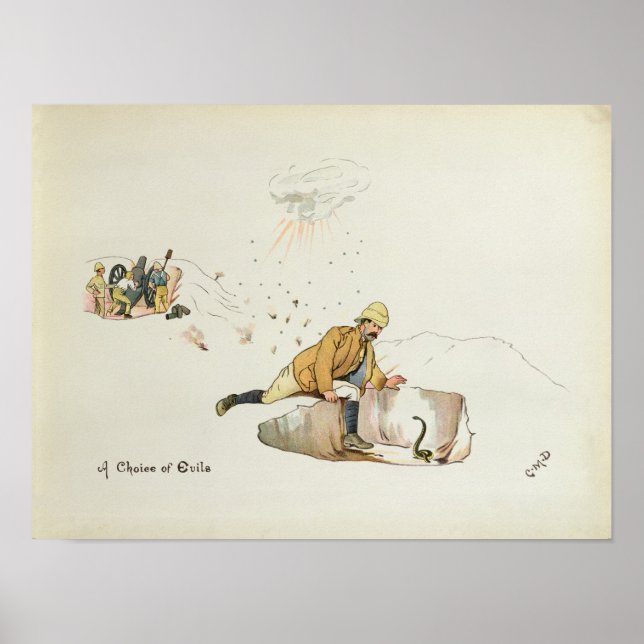 A Choice of Evils from The Leaguer of Poster (Front)