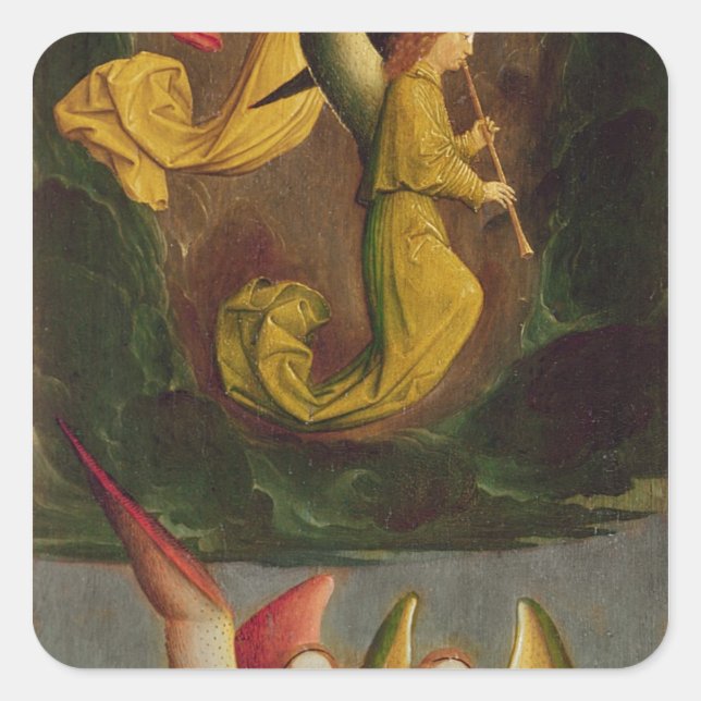 A Choir of Angels, 1459 Square Sticker (Front)