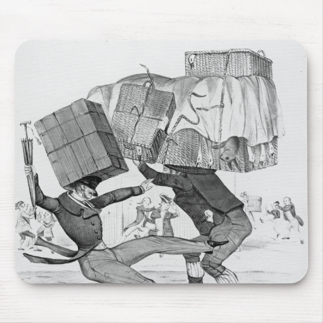 A Christmas Box, 1836 Mouse Mat (Front)