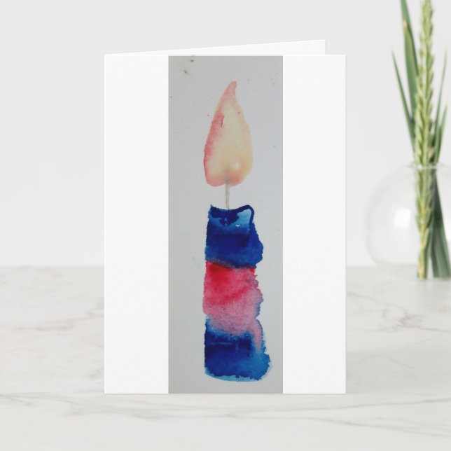 A Christmas card following bereavement (Front)