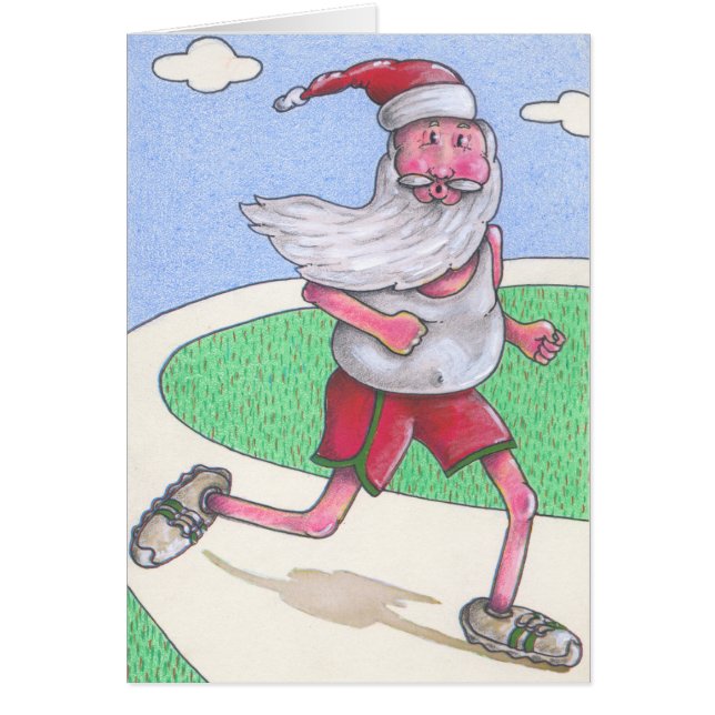 A Christmas Card For Runners (Front)