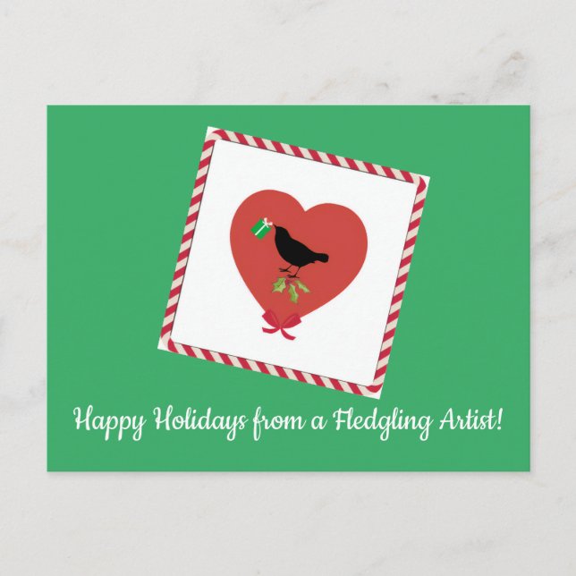 A Christmas Card To Promote Positive Mental Health (Front)