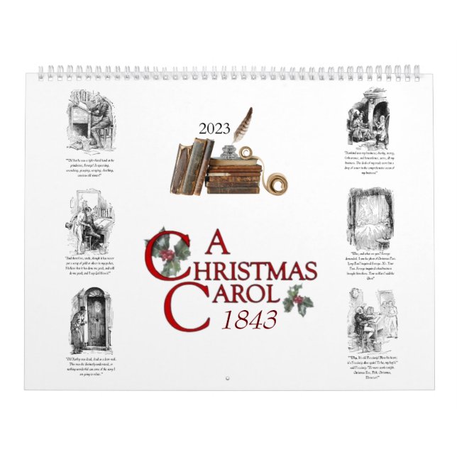  A Christmas Carol Calendar (Cover)