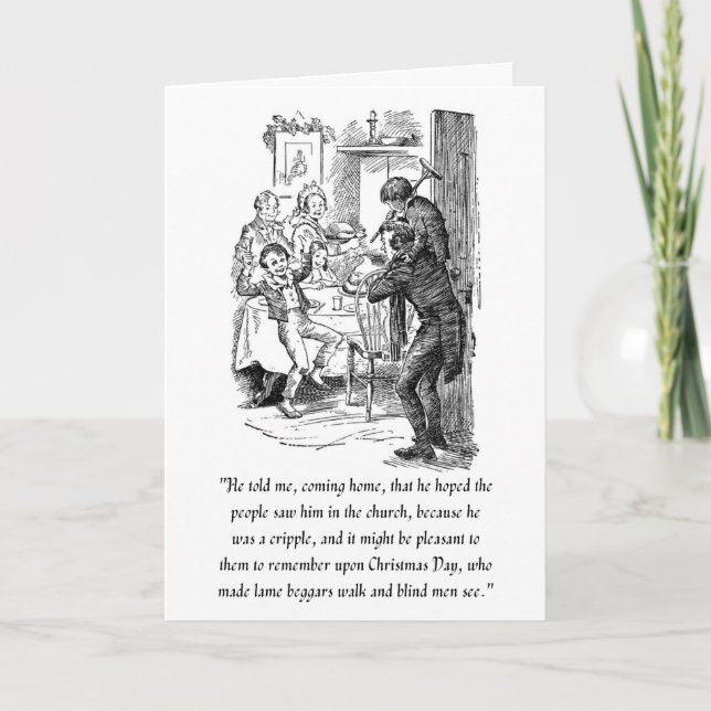 A Christmas Carol Card (Front)