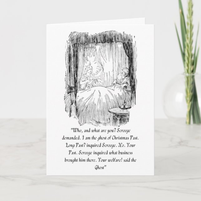 A Christmas Carol Card (Front)