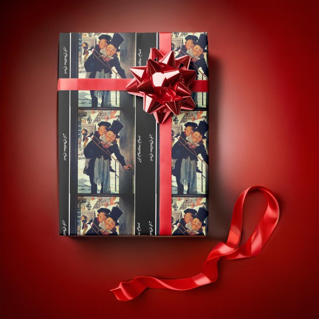 A Christmas Carol Christmas Wrapping Paper (Creator Uploaded)