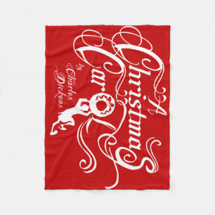 A Christmas Carol Fleece Blanket