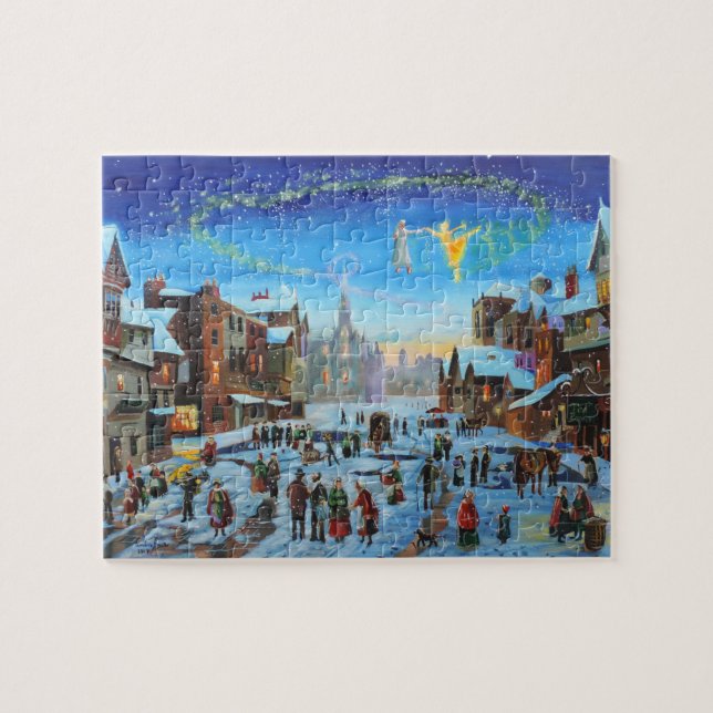 A Christmas Carol Gordon Bruce art Jigsaw Puzzle (Horizontal)