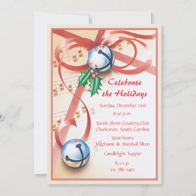 A Christmas Carol © Invitation (Front)