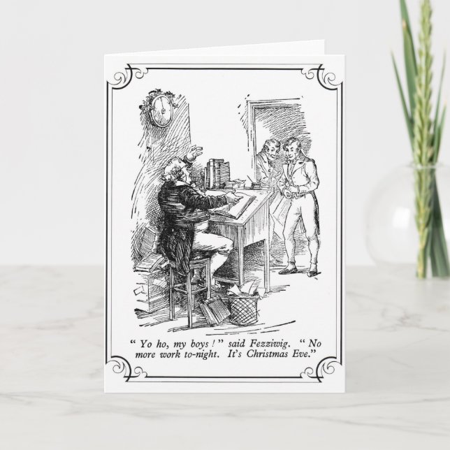 A Christmas Carol: It's Christmas Eve Holiday Card (Front)