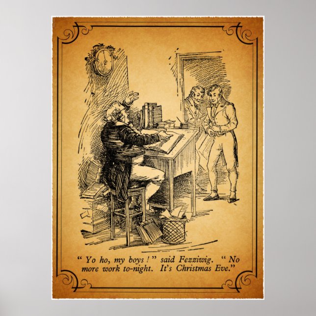 A Christmas Carol: It's Christmas Eve Poster (Front)