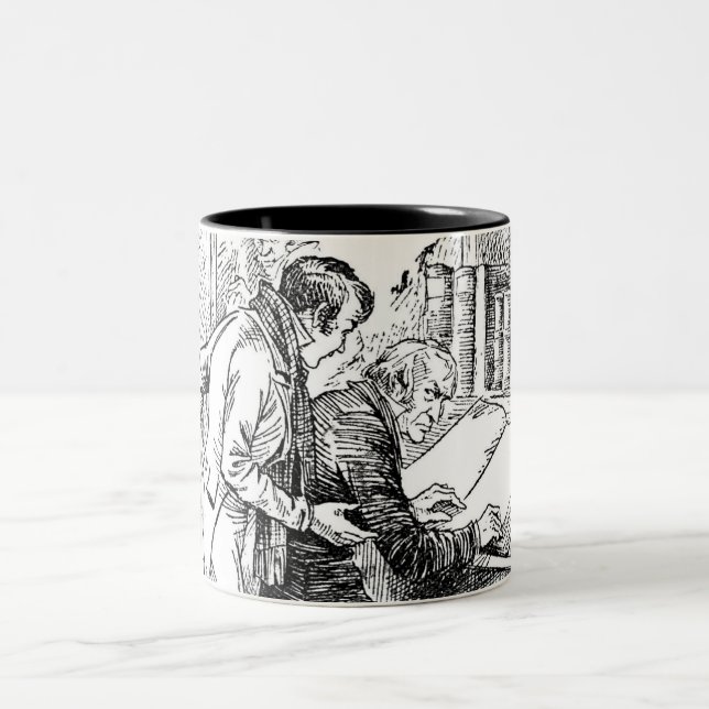 A Christmas Carol: Leave It Alone Two-Tone Coffee Mug (Center)