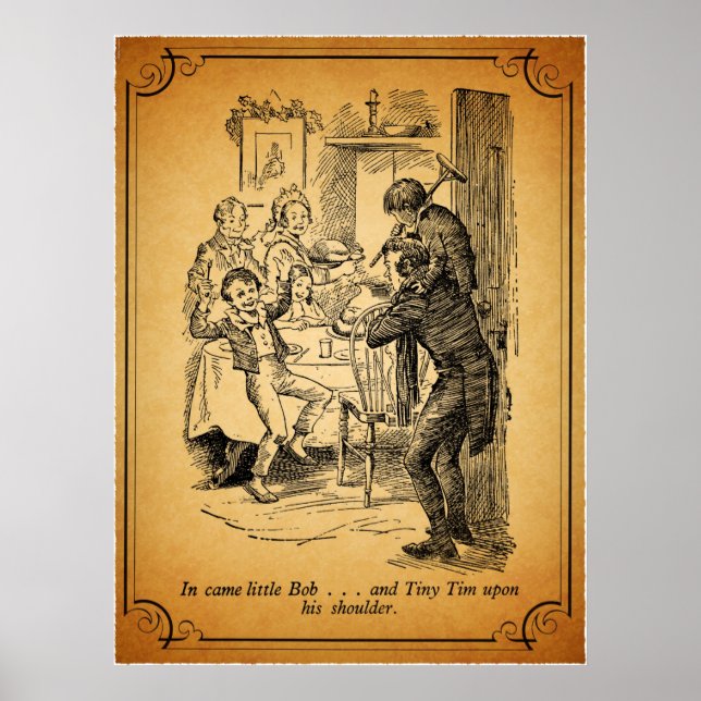 A Christmas Carol: Little Bob & Tiny Tim Poster (Front)