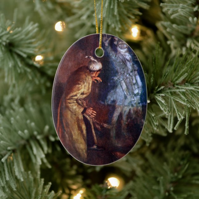 A Christmas Carol: Marley's Ghost Ceramic Tree Decoration (Tree)
