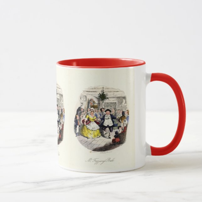 A Christmas Carol - Mr Fezziwigs' Ball Mug (Right)
