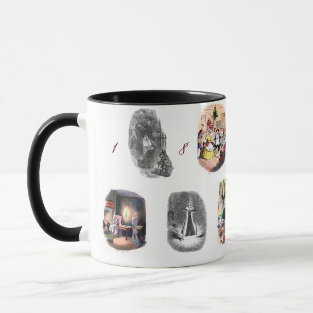 A Christmas Carol Mug (Left)
