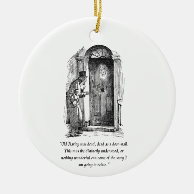 A Christmas Carol Ornament (Front)