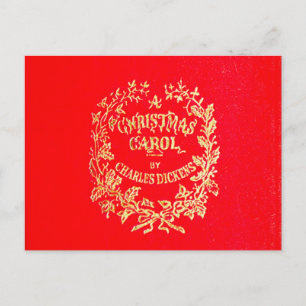 A Christmas Carol Postcard