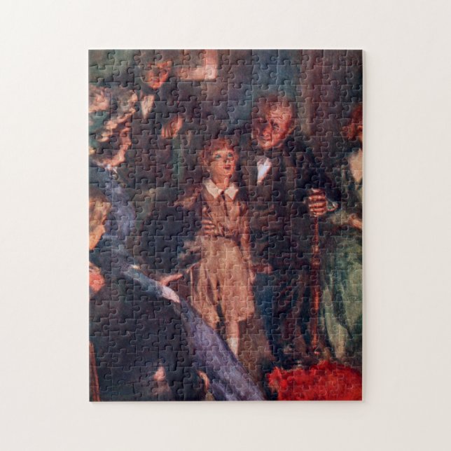 A Christmas Carol: The Cratchit Family Jigsaw Puzzle (Vertical)
