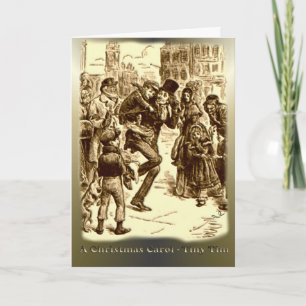 A Christmas Carol - Tiny Tim Holiday Card
