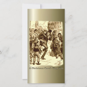 A Christmas Carol - Tiny Tim Holiday Card