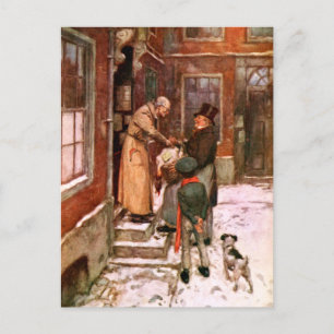 A Christmas Carol: Turkey Delivery Postcard